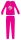 Disney Minnie Mouse katoenen flanellen pyjama - dikke winter pyjama voor kinderen - roze - 104
