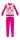 Disney Minnie Mouse winter katoenen kinderpyjama - interlock pyjama - bloemenprint - roze - 116