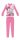 Disney Minnie Mouse winter cotton kinderpyjama - interlock pyjama - vlinderpatroon - roze - 128