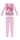 Disney Minnie Mouse winter katoenen kinderpyjama - interlock pyjama - bloemenprint - lichtroze - 110