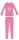 Disney Minnie Mouse winter katoenen kinderpyjama - interlock pyjama - roze - 134-140
