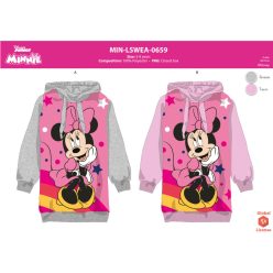 Disney Minnie Mouse hoodie voor meisjes - lichtroze - 104