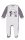 Disney Minnie Mouse baby velour romper - grijs - voor baby's van 1-3 maanden