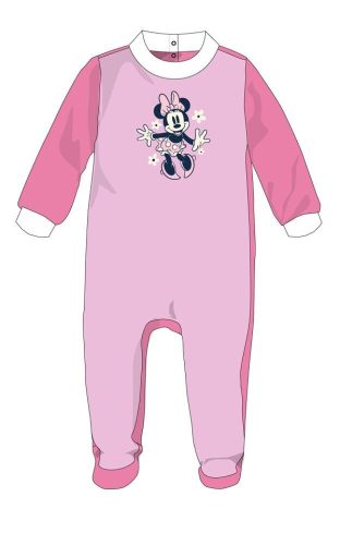 Disney Minnie Mouse baby velour romper - rood - voor baby's van 3-6 maanden