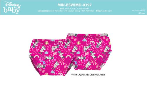 Mickey Mouse baby zwemshort voor jongens