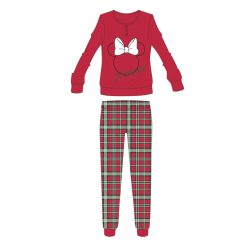   Disney Minnie Mouse dikke winterse kerst damespyjama - flanellen pyjama