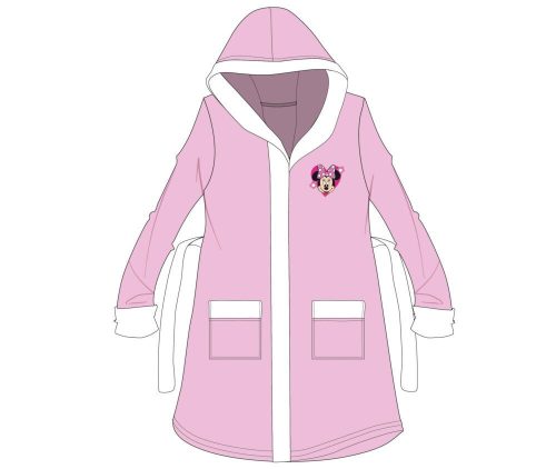 Disney Minnie Mouse Prinsessenkap met capuchon van katoen voor kinderen - roze - 110-116