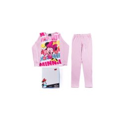 Lange dunne kinderpyjama - Minnie Mouse - 98 - lichtroze