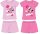 Disney Minnie Mouse katoenen zomeroutfit - T-shirt en korte broek set - roze - 110