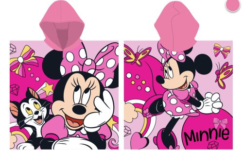 Disney Minnie Mouse sneldrogende poncho - 55x110 cm
