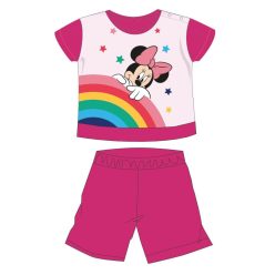   Disney Minnie Mouse summer short-sleeved baby pyjama - cotton jersey pyjama - pink - 98