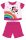 Disney Minnie Mouse summer short-sleeved baby pyjama - cotton jersey pyjama - pink - 98