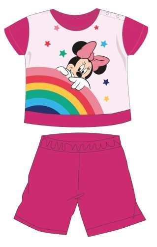 Disney Minnie Mouse summer short-sleeved baby pyjama - cotton jersey pyjama - pink - 98