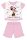 Disney Minnie Mouse summer short-sleeved baby pyjama - cotton jersey pyjama - with Minnie Superstar print - light pink - 92