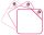 Disney Minnie muis geborduurde babyhanddoek met capuchon - 70 x 70 cm - roze