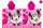 Disney Minnie Mouse 55x110 cm sneldrogende poncho