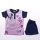Korte mouw katoenen kinderpyjama - Minnie Mouse - donkerblauw - 128