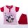 Korte mouw katoenen kinderpyjama - Minnie Mouse - eenhoorn - rood - 122