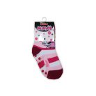 Antislip kinder enkelsokken - Minnie Mouse - pluche - lichtroze - 19-22