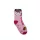 Antislip kinder enkelsokken - Minnie Mouse - pluche - klein schoentje met strik - lichtroze-roze - 31-34