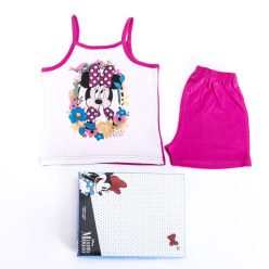   Minnie Mouse meisjes katoenen zomerpyjama - mouwloze pyjama - zomer set - roze - 122