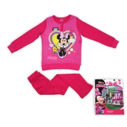 Winterse katoenen kinderpyjama - Minnie Mouse - roze - 122