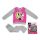 Winterse katoenen kinderpyjama - Minnie Mouse - grijs - 98
