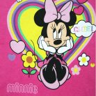 Winterse katoenen kinderpyjama - Minnie Mouse - lichtroze - 128