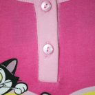 Winterse katoenen kinderpyjama - Minnie Mouse - lichtroze - 140