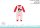 Disney Minnie Mouse baby romper - wit-rood - voor baby's van 0-1 maand