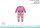 Disney Minnie Mouse baby romper - lichtpaars-paars - voor baby's van 0-1 maand