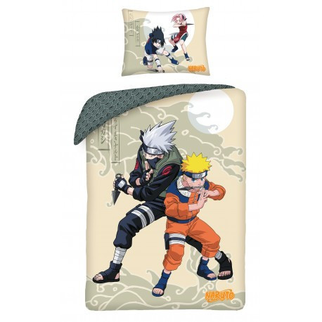 Naruto beddengoedset 140x200 cm, 70x90 cm
