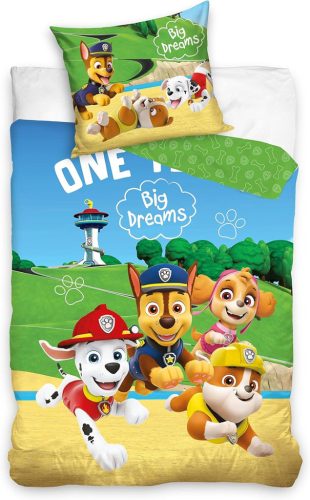 Paw Patrol Dare to Dream Big beddengoedset 100% katoen 140x200 + 65x65