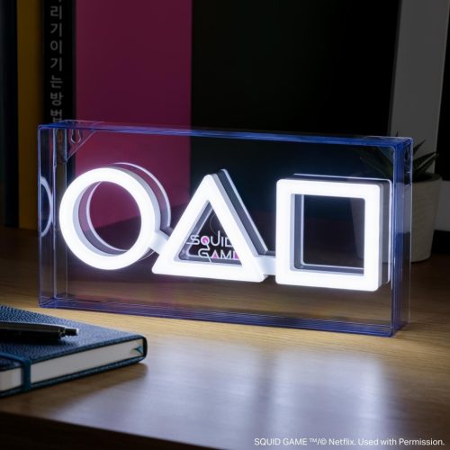 Squid Game wandgemonteerde neon sfeerverlichting