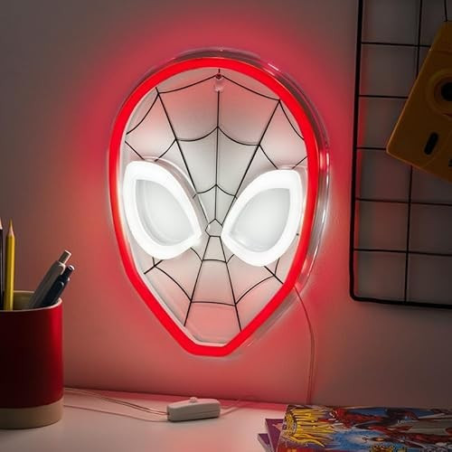 Spider-Man hoofd wandgemonteerde LED sfeerverlichting