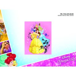 Disney Princess fleece deken - 100 x 150 cm