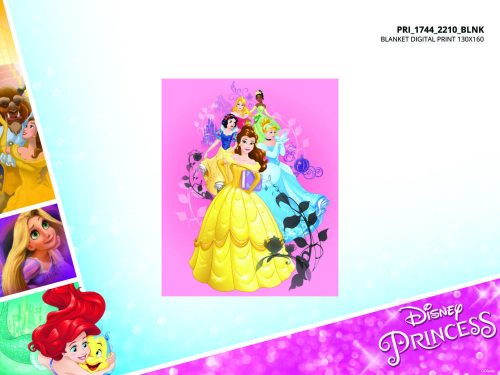 Disney Princess fleece deken - 100 x 150 cm