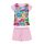 Zomer korte mouw kinder katoenen pyjama - Disney Princesses - lichtroze - 98