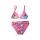 Disney prinsessen tweedelige badpak voor meisjes - bloemenprint - lichtroze - 128