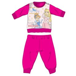   Disney Prinsessen winter dikke baby pyjama - katoenen flanellen pyjama - roze - 98