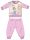 Disney Prinsessen winter dikke baby pyjama - katoenen flanellen pyjama - lichtroze - 80