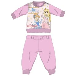   Disney Prinsessen winter dikke baby pyjama - katoenen flanellen pyjama - lichtroze - 98