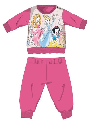 Disney Princesses winter katoenen baby pyjama - interlock pyjama - roze - 92