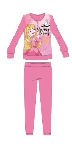 Disney Frozen kinderjersey pyjama - katoenen pyjama - donkerroze - 104