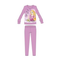   Disney Frozen kinderjersey pyjama - katoenen pyjama - donkerroze - 98