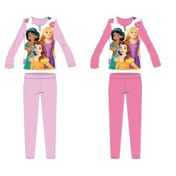   Disney prinsessen jersey kinderpyjama van katoen - lichtroze - 104