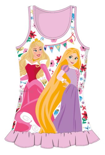 Disney Princess zomerse katoenen strandjurk - lichtroze - 98