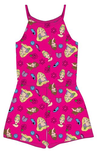Disney Princess zomerse katoenen overall - roze - 104