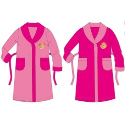 Disney prinsessen kinderkoraalbadjas - roze - 98