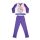 Winterse flanellen kinderpyjama - Prinsessen - paars - 110